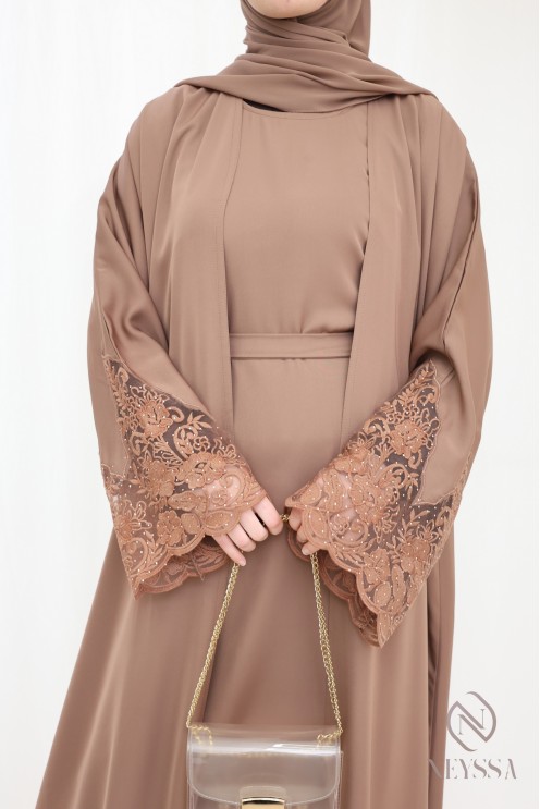 Abaya Dubai women's long kimono hijabi religious festival wear