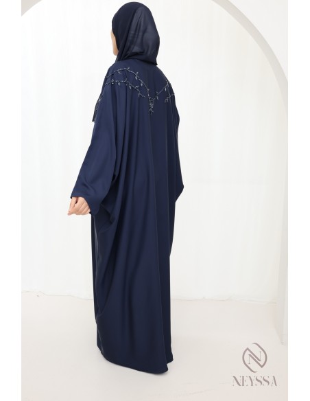 Abaya Dubaï luxe Neyssa confection, with embroidered beads