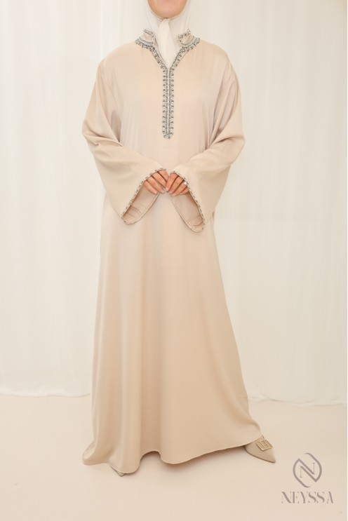 Long abaya with sfifa for women trendy hijabi for women