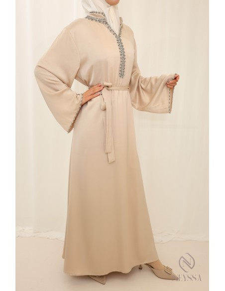 Long abaya with sfifa for women trendy hijabi for women