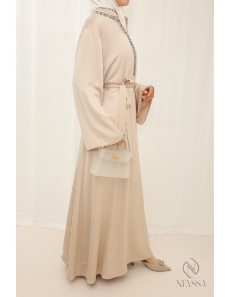 Lange Abaya mit Sfifa für Frauen Hijabi Trend für Frauen
