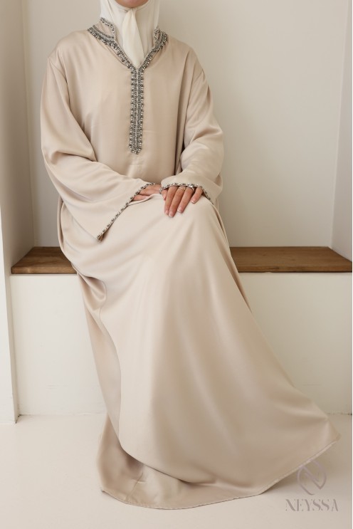 Long abaya with sfifa for women trendy hijabi for women