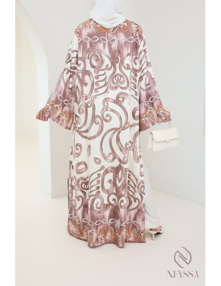 2-piece women's tunic + palazzo set in linen effect for summer