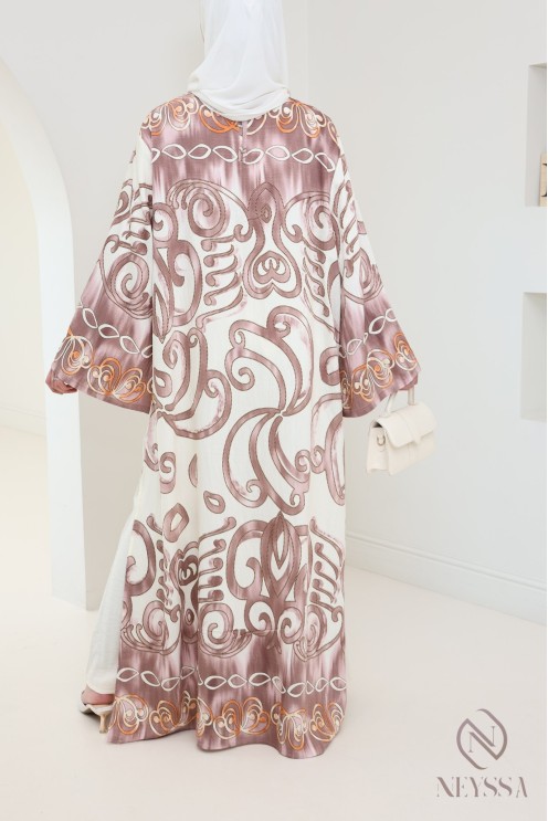 Zweiteiliges Damen-Set Tunika + Palazzo in Leinenoptik für den Sommer