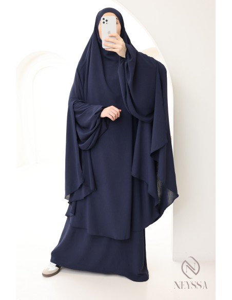 abaya khimar extra long en jazz, Neyssa Confection, made in France