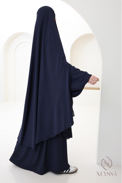abaya khimar extra long in jazz, Neyssa Confection, made in France