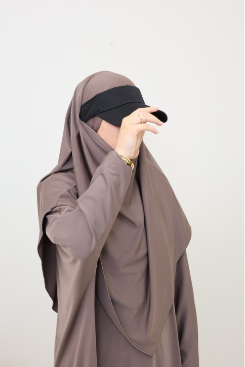 Women’s veiled bath jilbeb, long tunic, palazzo and bath khimar