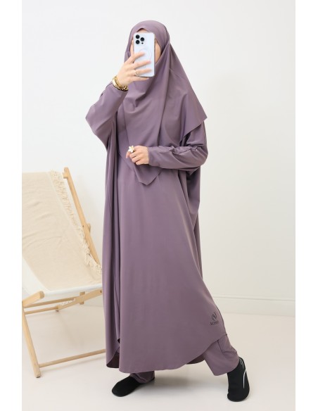 Burkini style Jilbeb de bain khimar, tunique longue, palazzo femme