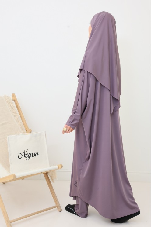 Burkini style Jilbeb de bain khimar, tunique longue, palazzo femme