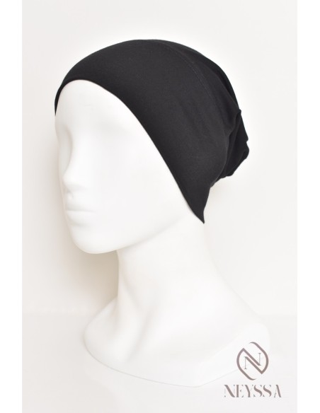 Bandeau bonnet hijab tube fermé en sous hijab pour femme voilée musulmane