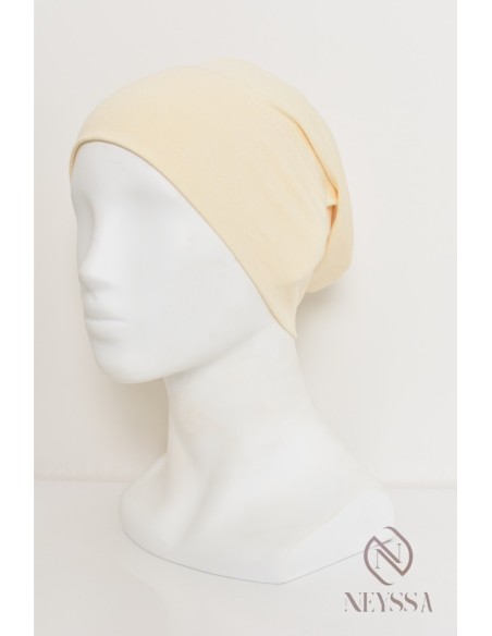 Bandeau bonnet hijab tube fermé en sous hijab pour femme voilée musulmane