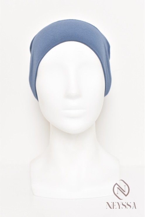 Bonnet fermé sous hijab à fronce, maintien correctement votre hijab