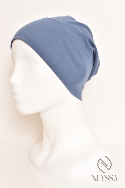 Bonnet fermé sous hijab à fronce, maintien correctement votre hijab