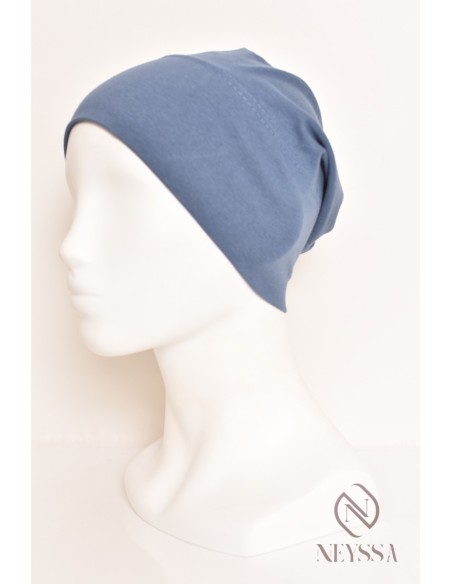 Bonnet fermé sous hijab à fronce, maintien correctement votre hijab