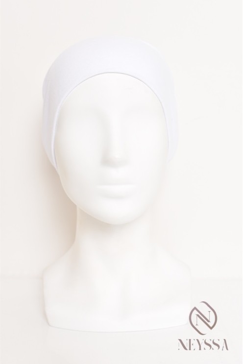 Bonnet fermé sous hijab à fronce, maintien correctement votre hijab