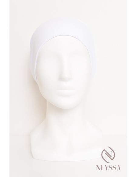 Bonnet fermé sous hijab à fronce, maintien correctement votre hijab