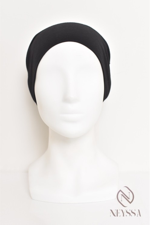 Bonnet fermé sous hijab à fronce, maintien correctement votre hijab