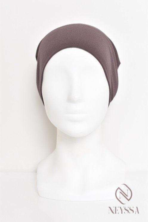 Bonnet fermé sous hijab à fronce, maintien correctement votre hijab