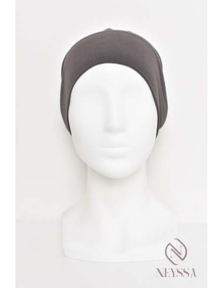 Bonnet fermé sous hijab à fronce, maintien correctement votre hijab