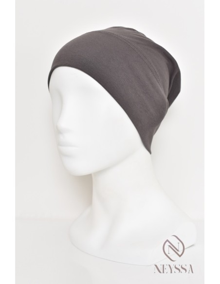 Bonnet fermé sous hijab à fronce, maintien correctement votre hijab