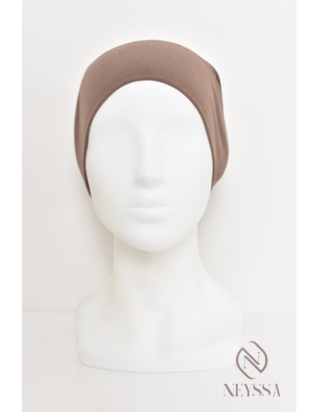 Bonnet fermé sous hijab à fronce, maintien correctement votre hijab