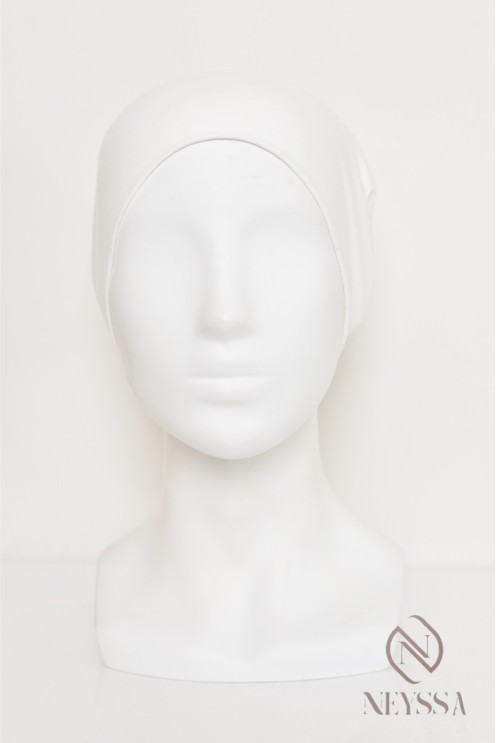 Bonnet fermé sous hijab à fronce, maintien correctement votre hijab