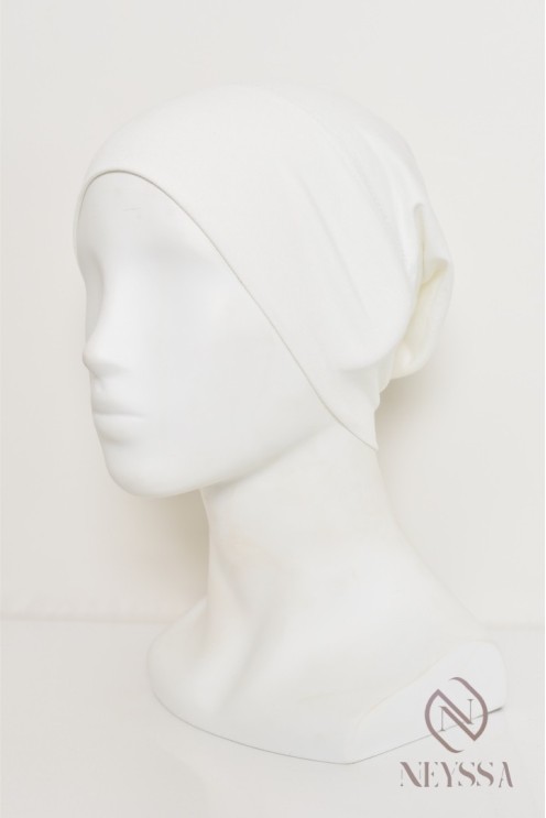 Bonnet fermé sous hijab à fronce, maintien correctement votre hijab