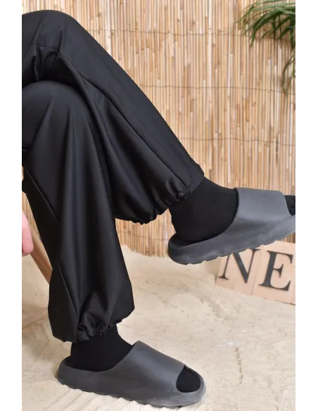 burkini long noir neyssa confection idéal pour les activités sportives