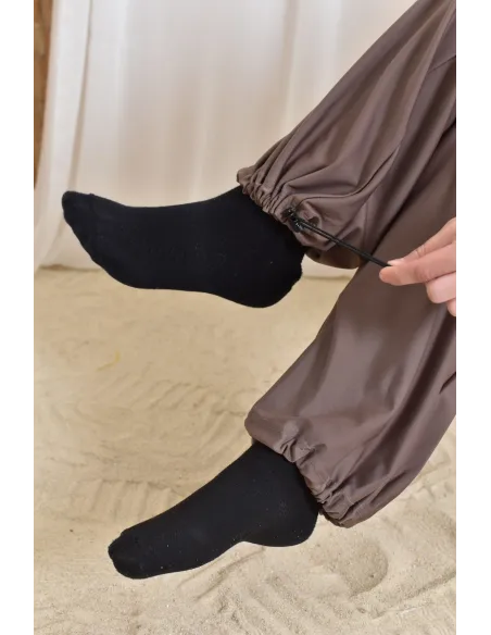 Long burkini de bain avec hijab, confortable et sèche vite, by Neyssa