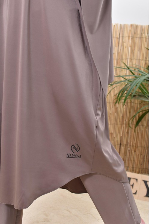 Burkini hijab de bain grande taille coupe papillon idéal maternité