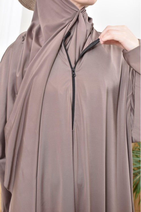 Burkini hijab de bain grande taille coupe papillon idéal maternité