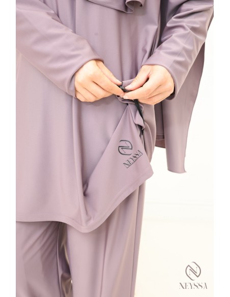 Lange Badeburkini mit Hijab, bequem und schnell trocknend, by Neyssa