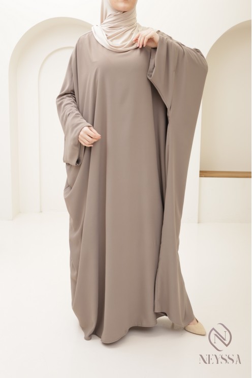 abaya butterfly dress farasha long muslim dress islamic fashion