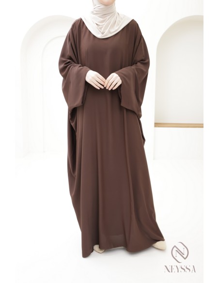 Robe abaya papillon farasha longue musulmane robe mode islamique