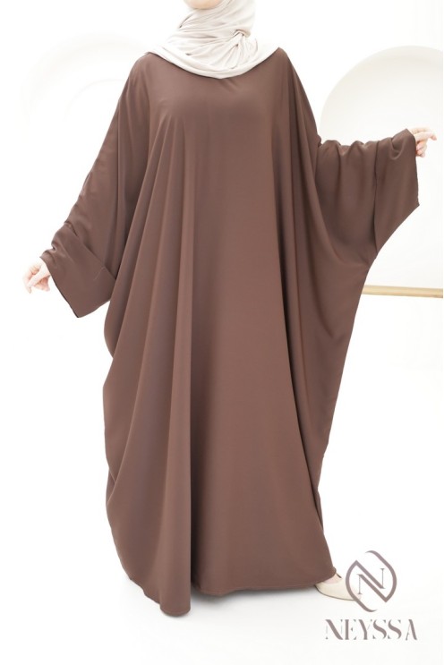 Robe abaya papillon farasha longue musulmane robe mode islamique