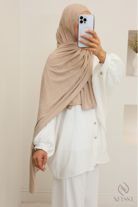 Modal-Hijab aus blickdichter, leichter Baumwolle für jede Jahreszeit