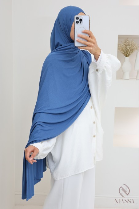 Hijab modal en coton opaque et léger idéal toute saison
