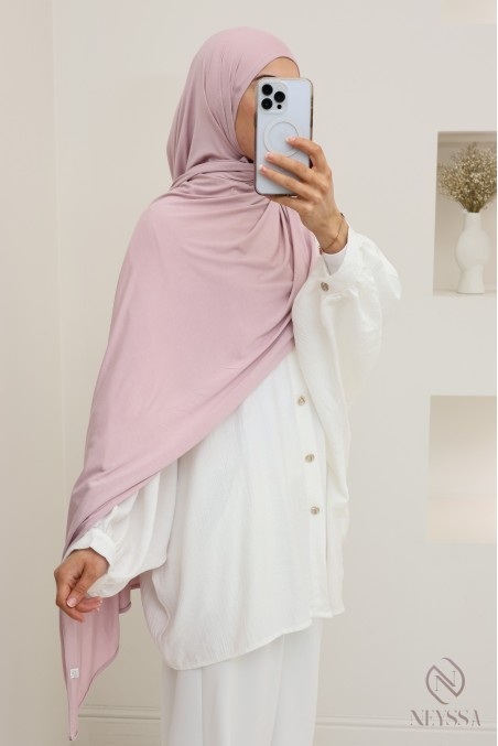 Hijab modal en coton opaque et léger idéal toute saison