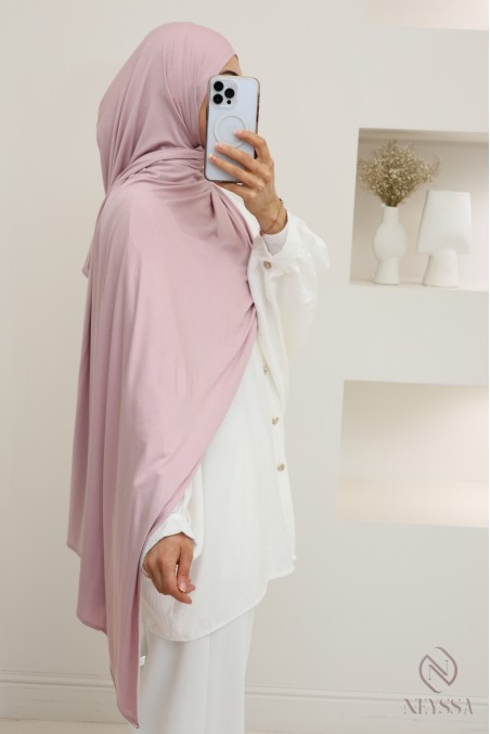 Hijab modal en coton opaque et léger idéal toute saison