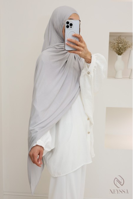 Modal-Hijab aus blickdichter, leichter Baumwolle für jede Jahreszeit