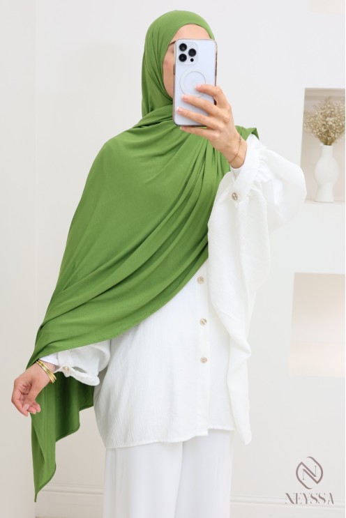 Modal-Hijab aus blickdichter, leichter Baumwolle für jede Jahreszeit