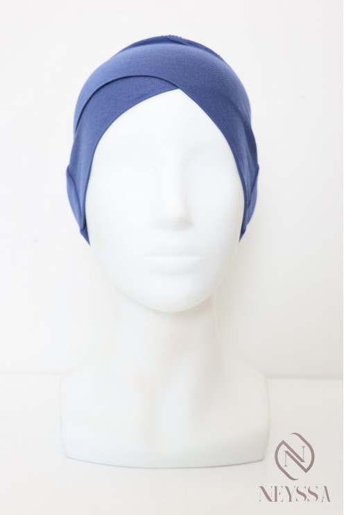 bandeau croisé en sous hijab indispensable pour femme voilée musulmane