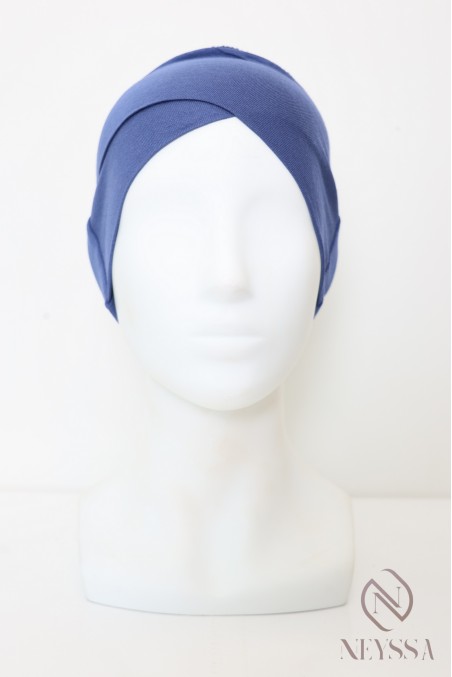 bandeau croisé en sous hijab indispensable pour femme voilée musulmane