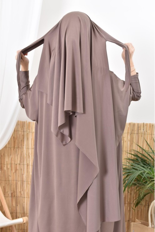 Burkini hijab de bain grande taille coupe papillon idéal maternité