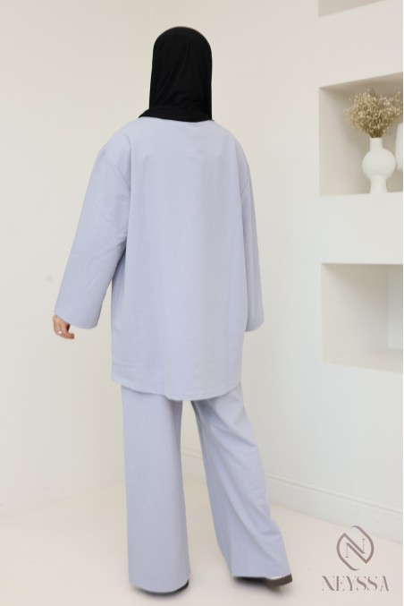 Muslimisches Sportbekleidungsset aus Baumwolle für Damen