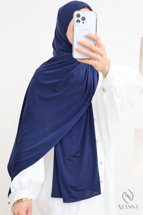 Hochwertiger Jersey-Hijab zum Binden, praktischer Hijab für Frauen