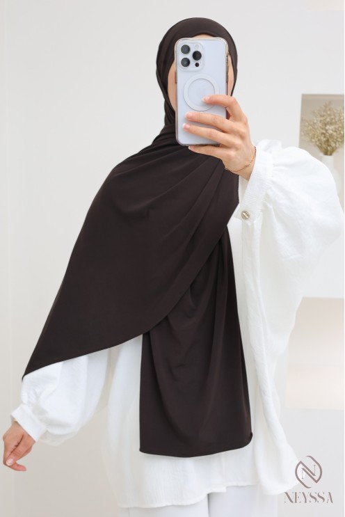 Hochwertiger Jersey-Hijab zum Binden, praktischer Hijab für Frauen