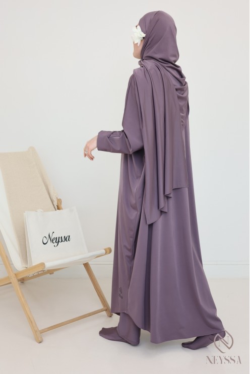 Women's burkini swimwear jilbab for the trendy Moonscape beach