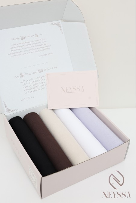 Hijab-Box aus Jersey: Geschenkidee für muslimische Frauen