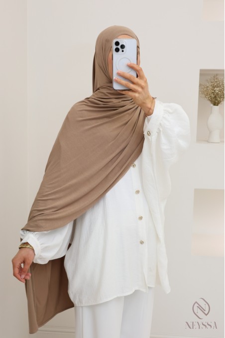 Box coffret cadeau hijab en jersey modal pour femme voilée